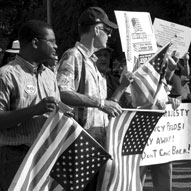 Houston Tea Party - Downtown, Discovery Green - July 3, 2009... Click to enlarge