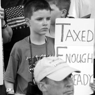 Houston Tea Party - Downtown, Discovery Green - July 3, 2009... Click to enlarge