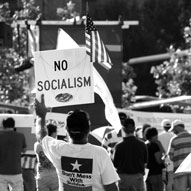 Houston Tea Party - Downtown, Discovery Green - July 3, 2009... Click to enlarge